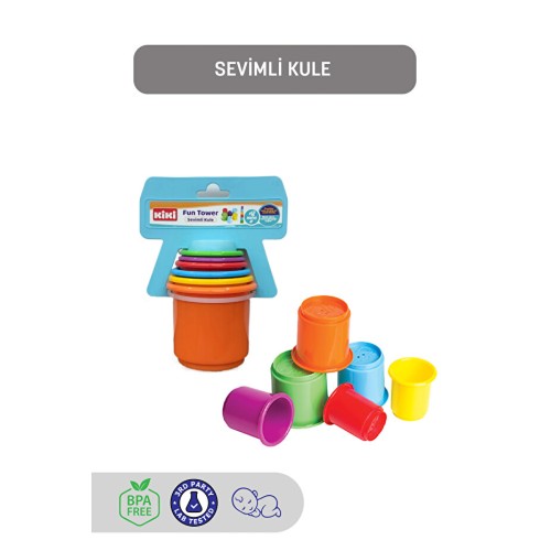 Kiki Sevimli Kule 6 Parça 1612 Kiki Sevimli Kule 6 Parça 1612